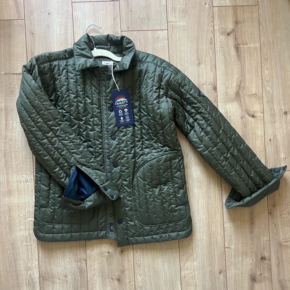 [NEW W/ TAGS] Faherty Atmosphere Brook Jacket